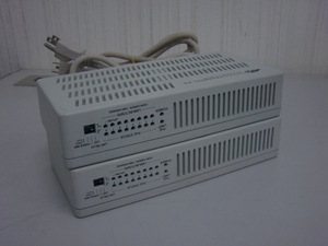 ☆2台セット！Allied Telesis CentreCOM/アライドテレシス FS708TPL-PS Fast Ethernet PoE Switch！(MID-2185)「60サイズ」☆