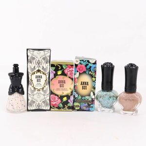  Anna Sui nail color 6 point set together large amount cosme manicure exterior defect have lady's ANNA SUI