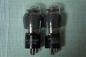 ★SYLVANIA JAN CHS 6L6GA 2本Set★