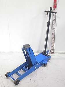 【1円スタート】STRAIGHT ストレート ガレージジャッキ Art.15-884 低床エアー式 2TON 自動車整備 動作良好 ※店引取歓迎 A9038