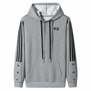 新品　未使用　Y-3 パーカー　グレー