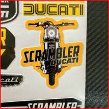 DUCATI スクランブラー ドカティ ステッカー S305_画像5