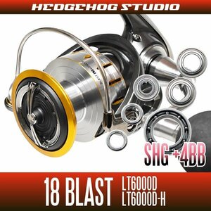 【ダイワ】18ブラスト LT6000D, LT6000D-H用 MAX10BB フルベアリングチューニングキット【SHGプレミアムベアリング】/.