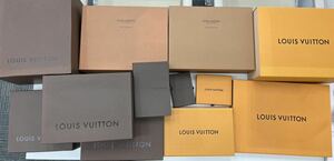 【ルイヴィトン】空箱 ★LOUIS VUITTON ルイ・ヴィトン★ブランド バッグ財布・小物 etc 12個箱のみ★良品から並品