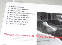 Shogo Hamada & The J.S. Inspirations 初回仕様限定盤 デジパック仕様 未開封 CD_画像2