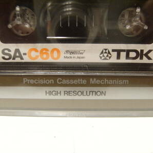 未使用★昭和レトロ★80年代★日本製 当時物 AVILYN SA-C60 TDK HIGH RESOLUTION カセットテープ ハイポジション★録音テープ 旧車 の画像4