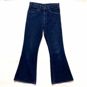 美品☆80s USA製 Levis 684 W31L31 ビンテージ フレア ビッグベル ベルボトム リーバイス 684-0217 784 オレンジタブ