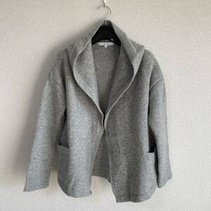  Untitled 2 bolero gray wool cashmere unused . close DMW