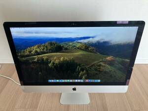 難あり Apple iMac Retina 5K 27-inch Late 2019 Core-i5-3GHz 6コア SSD512GB 64GB Radeon Pro 570X