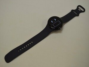 美品 Google スマートウォッチ Pixel Watch LTE マットブラック GA40308-TW ケース、背面に小傷あり 22187