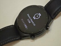 美品 Xiaomi スマートウォッチ Xiaomi WATCH S1 ブラック M2112W1 ケース、背面に小傷あり 22188_画像6