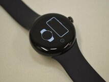 美品 Google スマートウォッチ Pixel Watch LTE マットブラック GA40308-TW ケース、背面に小傷あり 22187_画像5