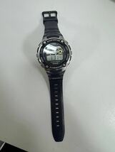 △CASIO カシオ wave ceptor ウェーブセプター WV-M200 腕時計 デジタル 電波 メンズ ラバーバンド 稼動品 (KS11-99)_画像2