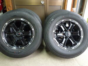 ☆バリ山！トヨタ純正ナット専用！B-MADK 18×8J+60 ６穴-139.7ｍｍ＆ダンロップ GRANDTREK AT23 265/65R18 114V M+S 4本☆