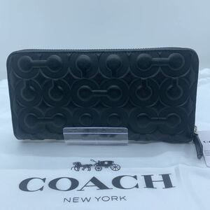 新品未使用 コーチ COACH F60735 長財布 メンズ