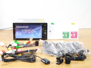 【1113】 MDV-X701W 2021年春地図 未使用アンテナ付 フルセグ/DVD/Bluetooth/録音/USB KENWOODケンウッド