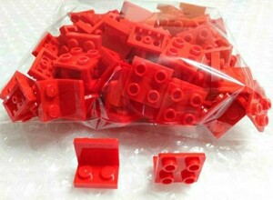 50個　赤　LEGO　レゴ　未組み立て　未使用　パーツ　部品　ブラケット