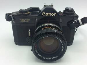 BB74★＜動作/精度未確認＞ジャンク キャノン ボディ EF カメラ canon lens FD 50mm 1 1.4 ssc 現状品 ★