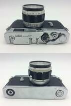 EE44★＜動作/精度未確認＞ジャンク カメラ Canon キヤノン P + 50mm f:1.4 レンジファインダー フィルムカメラ 現状品 中古 ★_画像4
