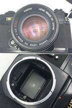 BB74★＜動作/精度未確認＞ジャンク キャノン ボディ EF カメラ canon lens FD 50mm 1 1.4 ssc 現状品 ★_画像5
