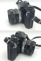 BB74★＜動作/精度未確認＞ジャンク キャノン ボディ EF カメラ canon lens FD 50mm 1 1.4 ssc 現状品 ★_画像3