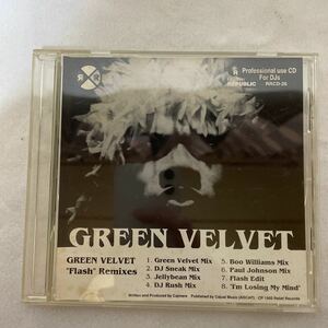 Green Velvet Flash Remixes Japan Edition [Single 1995][RRCD-26] Rhythm Republic Relief Records Chicago House