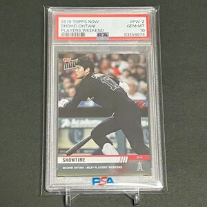 【PSA10!激レア美品】大谷翔平ニックネームユニフォームカード 2019 Topps now #PW-2 MLB PLAYERS’ WEEKEND