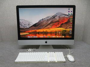 iMac A1312 究極PC ◆ CS6 ＆Office付 ★ 27型 ◆ PC1台で、ダブルmacOS & Windows10 ◆ 高性能 Core i7 / 16GB / 爆速SSD 512GB