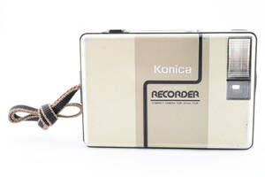 ★希少な動作品★ コニカ Konica RECORDER 　ストラップ付　　#230108