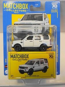 MATCHBOX 2016 ランドローバー LR4 ミニカー マッチボックス ディスカバリー