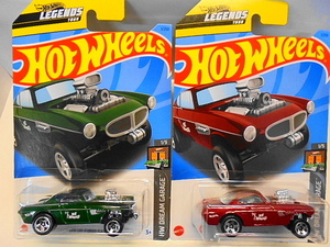 Hotwheels ボルボ p1800 ギャッサー ホットウィール ミニカー 2台セット レジェンドツアー