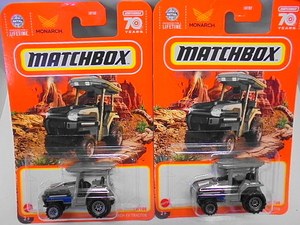 MATCHBOX モナーク EV トラクター 2台セット ミニカー マッチボックス