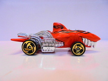 ルース品 Hotwheels シャークルーザー ミニカー ホットウィール サメ_画像3