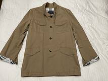 K2311-002 BURBERRY BLUE LABEL（バーバリー ブルーレーベル） ジャケット(M-65タイプ) Lサイズ かなりの美品_画像1