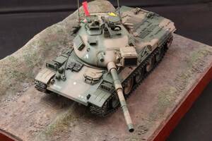 ホビージャパン HJ 1/35 陸上自衛隊 74式戦車 TYPE74 ナナヨン 完成品 タミヤ製 乗員 2名 付属 