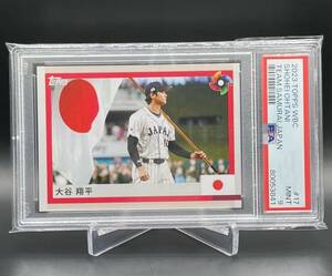 2023 Topps World Baseball Classic Team Samurai Trading Card Set #17 Shohei Ohtani PSA 9 MINT WBC 大谷翔平