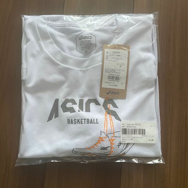 新品　アシックス（ASICS） バスケットボールウェア ドライプリント長袖シャツ