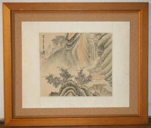 Art hand Auction 油画 日本画 风景 中国名画 P5, 绘画, 日本画, 景观, 风与月