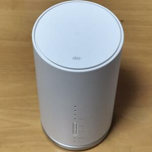 即日発送可能 美品 au Speed Wi-Fi HOME L01S SIMフリー ルーター 本体 AC電源ケーブル 通電確認済み ジャンク・部品取り用