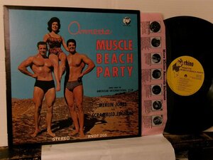 ▲LP ANNETTE アネット / MUSCLE BEACH PARTY マッスル・ビーチ・パーティー 輸入盤 RHINO RNDF-205 OLDIES◇r51104