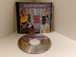 ▲CD LADYSMITH BLACK MAMBAZO / TWO WORLDS ONE HEART レディースミス・ブラック・マンバーゾ 国内盤 ワーナー WPCP-3506 ◇r51113