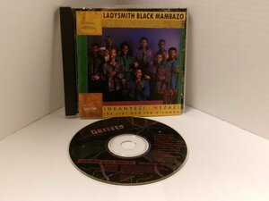 ▲CD LADYSMITH BLACK MAMBAZO レディースミス・ブラック・マンバーゾ INKANYEZI NEZAZI 星と賢人 国内盤 クアトロ QTCY-1044 ◇r51113