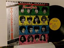 ▲LP ROLLING STONES ローリング・ストーンズ / SOME GIRLS 女たち 帯付 東芝 ESS-81150 「MISS YOU」◇r51118_画像1