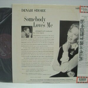 [帯付LP] DINAH SHORE ダイナ・ショア / SOMEBODY LOVES ME サムバディ・ラヴズ・ミー 国内盤 東芝EMI株式会社 ECJ-50068 ◇r51101の画像2