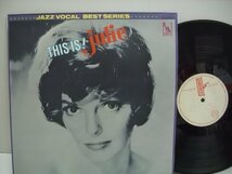 [LP] JULIE LONDON ジュリー・ロンドン / THIS IS JULIE ジス・イズ・ジュリー 国内見本盤 東芝音楽工業株式会社 LP-8220 ◇r51101_画像1