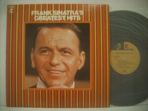 ■ LP 　フランク・シナトラ / グレーテスト・ヒット 夜のストレンジャー マイ・ウェイ 恋のひとこと FRANK SINATRA FCPA-1005 ◇r51108