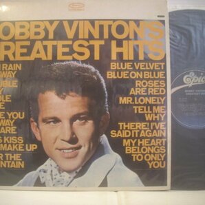 ● 輸入USA盤 LP BOBBY VINTON / GREATEST HITS ボビー・ヴィントン ブルーベルベット EPIC LN 24098 オールディーズ ◇r51114の画像1