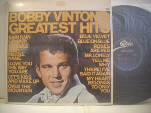 ● 輸入USA盤 LP BOBBY VINTON / GREATEST HITS ボビー・ヴィントン ブルーベルベット EPIC LN 24098 オールディーズ ◇r51114