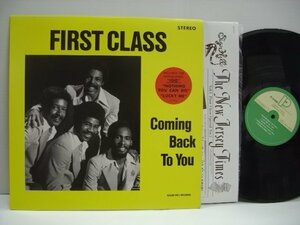 [LP] FIRST CLASS ファースト・クラス / COMING BACK TO YOU カミング・バック・トゥ・ユー 国内盤 P-VINE PLP-6513 ◇r51119