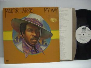 [LP] MAJOR HARRIS メジャー・ハリス / MY WAY マイ・ウェイ 国内見本盤 ワーナー・パイオニア株式会社 P-10050A ◇r51119